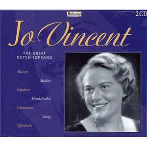 Jo Vincent - Great Dutch Soprano  CD